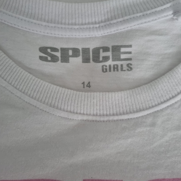 SPICE GIRLS white crop t-shirt - Picture 4 of 4